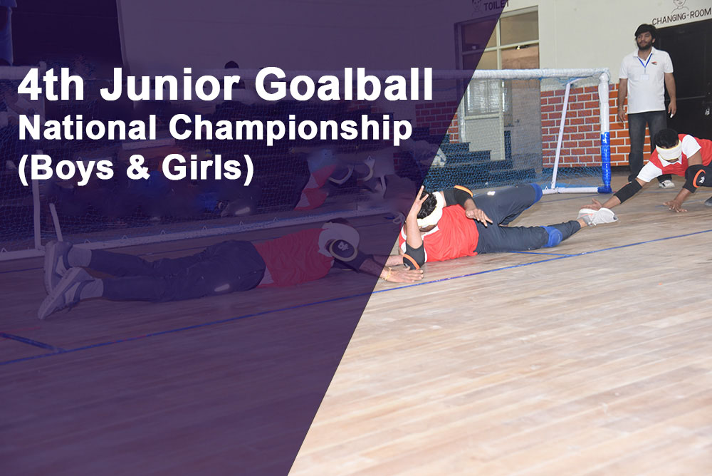 1st Junior Goalball National Championship (Boys & Girls)