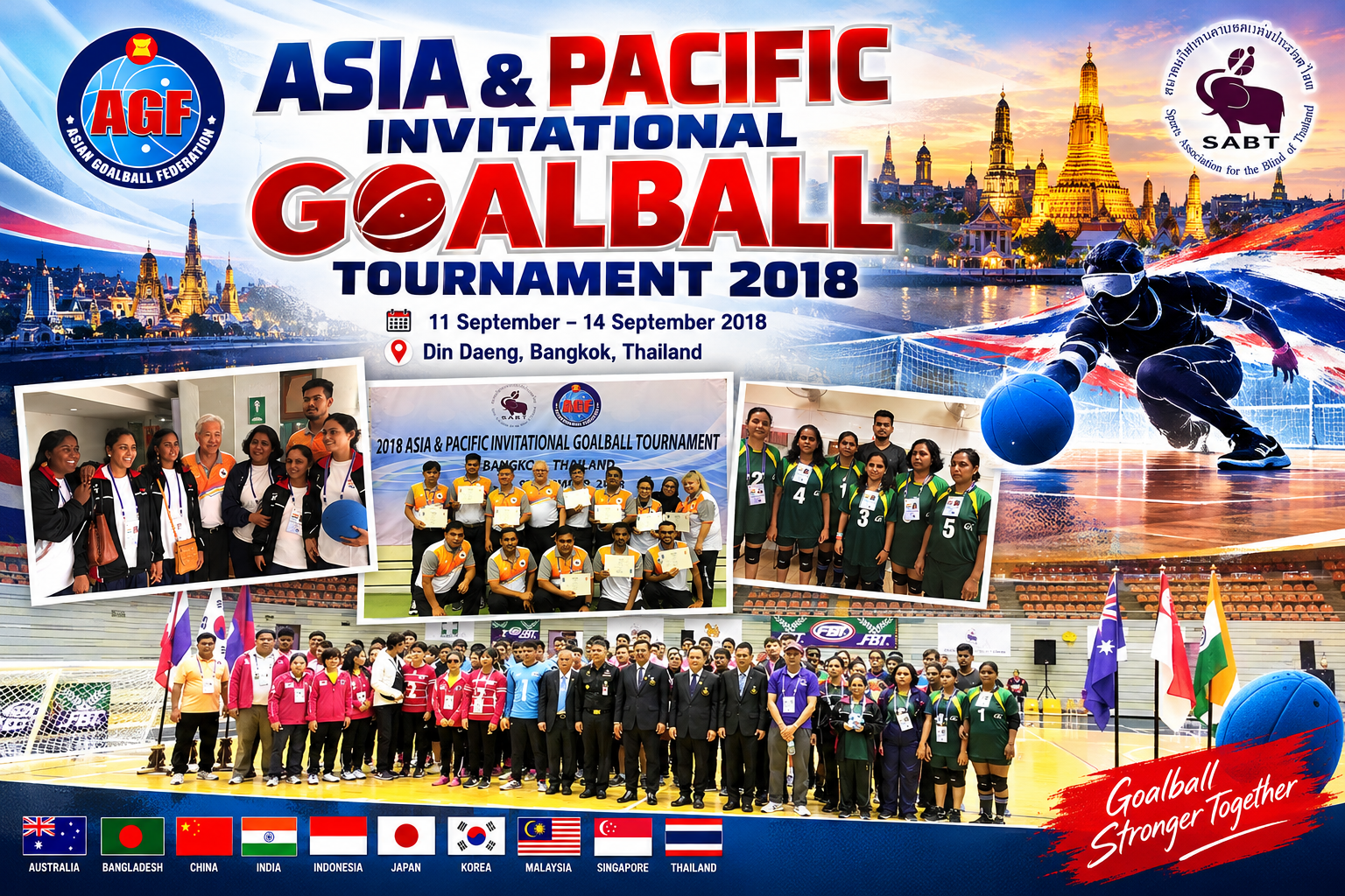 Asia & Pacific Invitational Goalball Tournament 2018