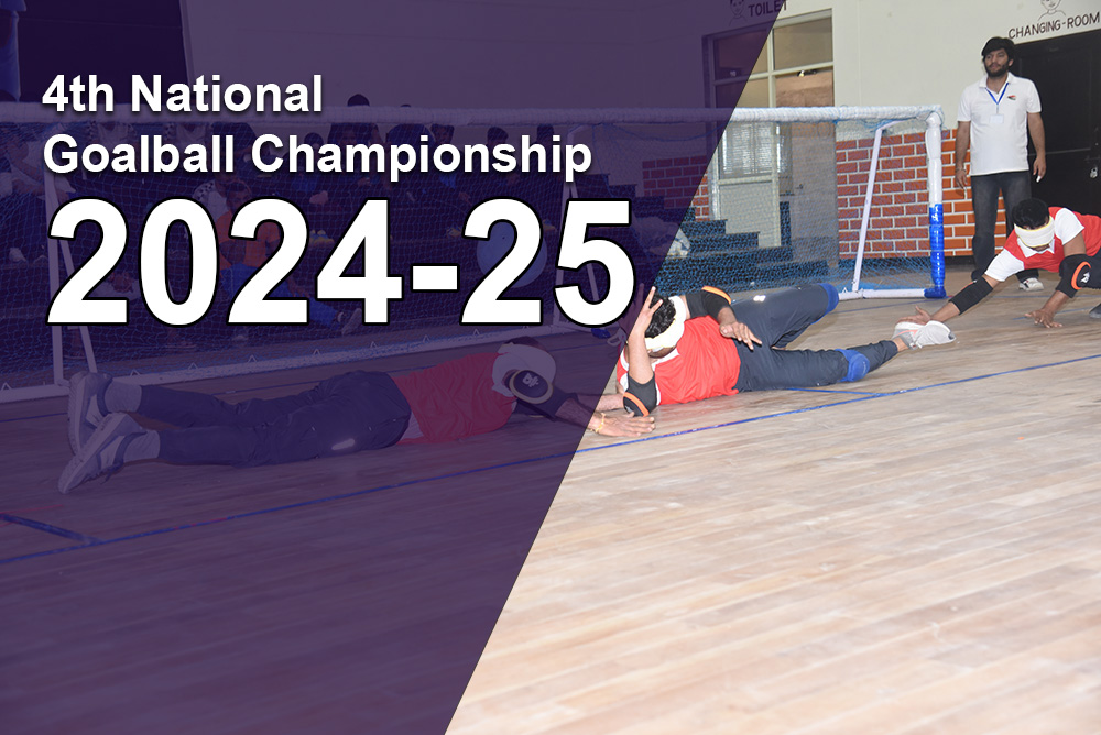 4th National Goalball Championship 2024-25