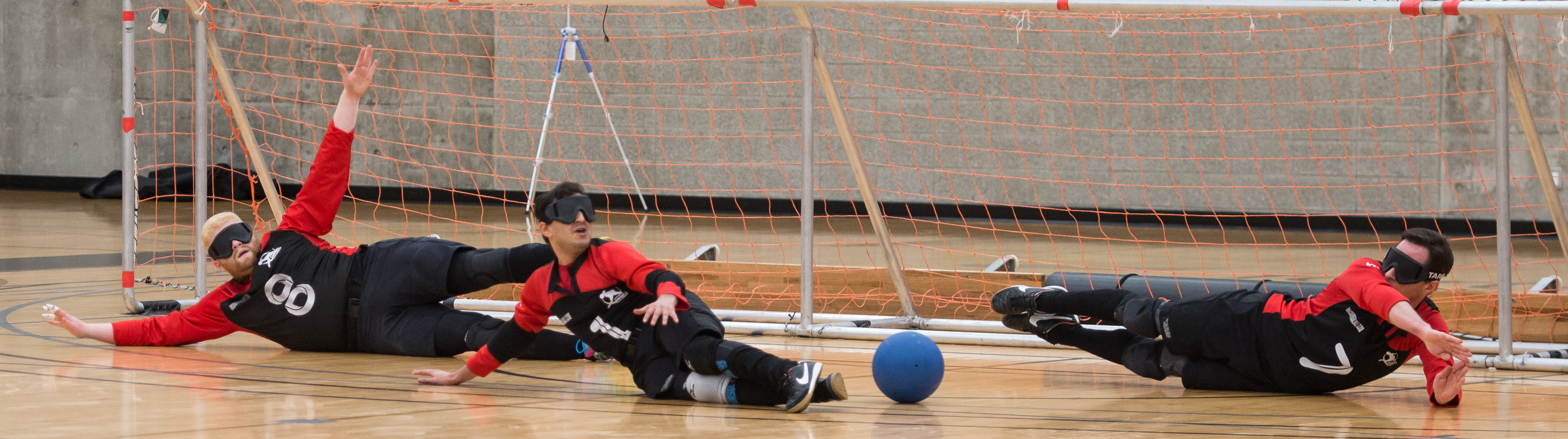 Goalball training image